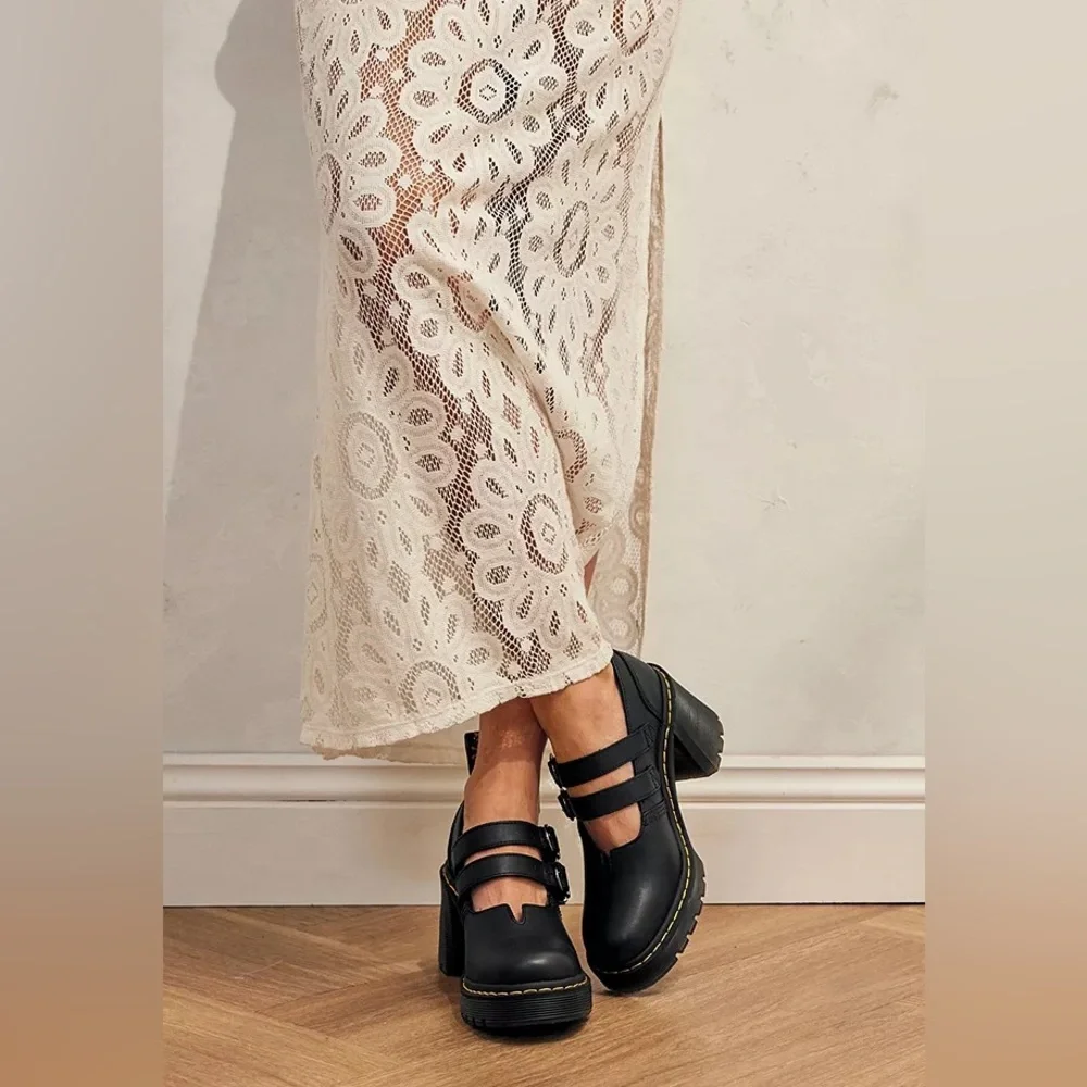 NEW Dr. Martens Platform Heel Mary Jane - Picture 10 of 13